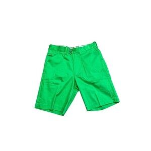 Royal and Awesome Men`s Golf Shorts Greenside Green - Size 30 - Bright - Preppy